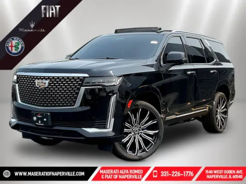 Black 2022 Cadillac Escalade Premium Luxury for sale in Naperville, IL