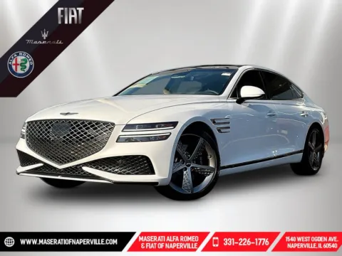 White 2024 Genesis G80 3.5T for sale in Naperville, IL