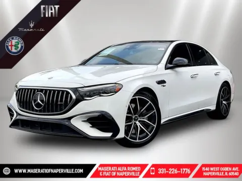 White 2025 Mercedes-Benz E-Class E 53 AMG for sale in Naperville, IL