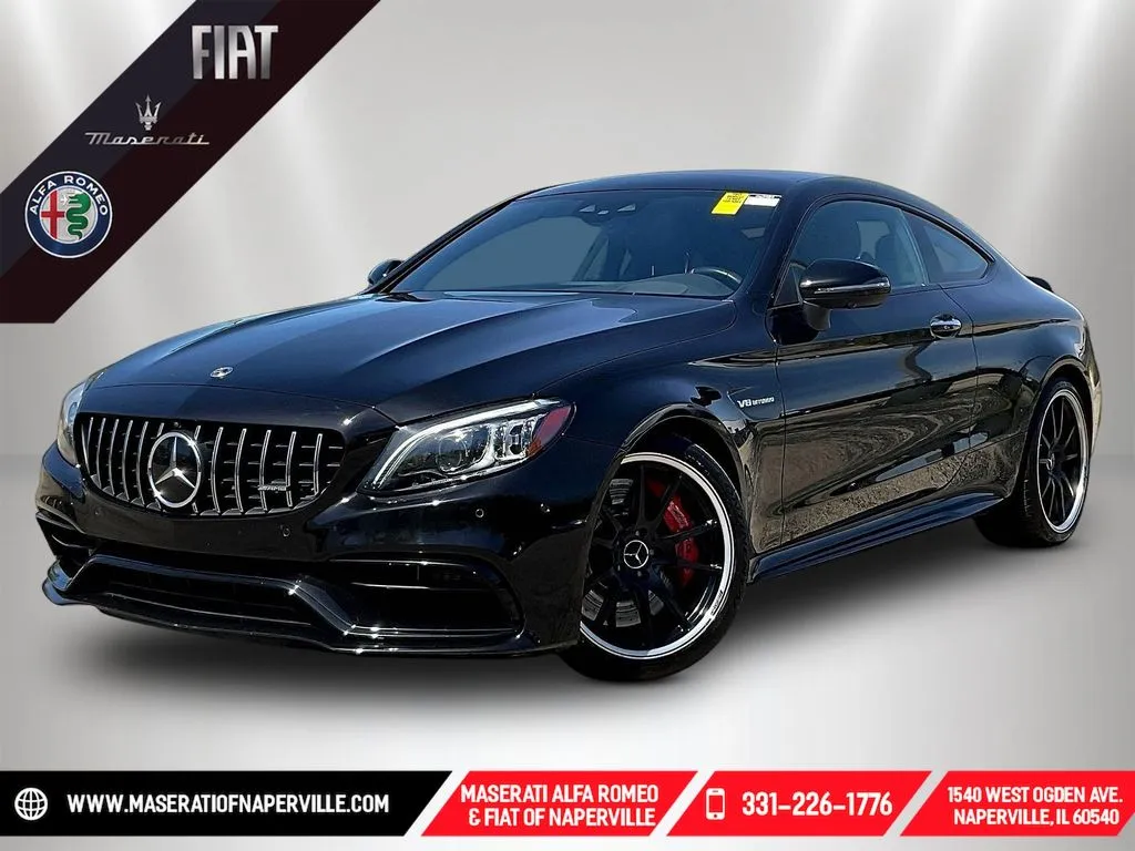 Black 2023 Mercedes-Benz C-Class C 63 S AMG for sale in Naperville, IL