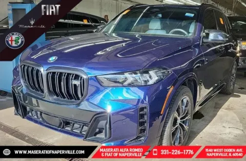Blue 2025 BMW X5 M60i for sale in Naperville, IL