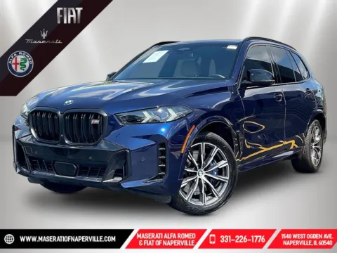 Blue 2025 BMW X5 M60i for sale in Naperville, IL
