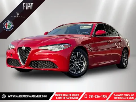 Red 2017 Alfa Romeo Giulia for sale in Naperville, IL