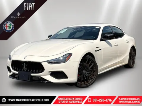 White 2023 Maserati Ghibli Modena Q4 for sale in Naperville, IL