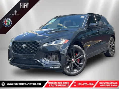 Black 2023 Jaguar F-PACE P400 R-Dynamic S for sale in Naperville, IL