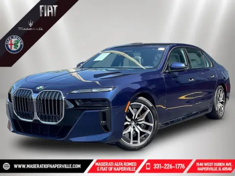 Blue 2023 BMW 7 Series 760i xDrive for sale in Naperville, IL