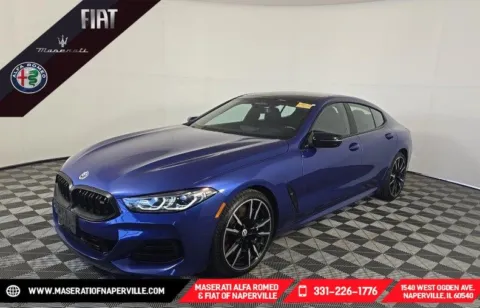 Blue 2023 BMW 8 Series M850i xDrive Gran Coupe for sale in Naperville, IL