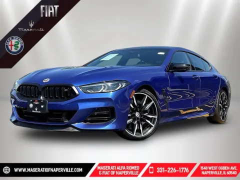 Blue 2023 BMW 8 Series M850i xDrive Gran Coupe for sale in Naperville, IL