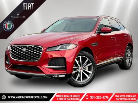 Red 2022 Jaguar F-PACE P250 S for sale in Naperville, IL