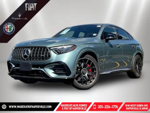 Silver 2025 Mercedes-Benz GLC 63 AMG S E Performance Coupe for sale in Naperville, IL