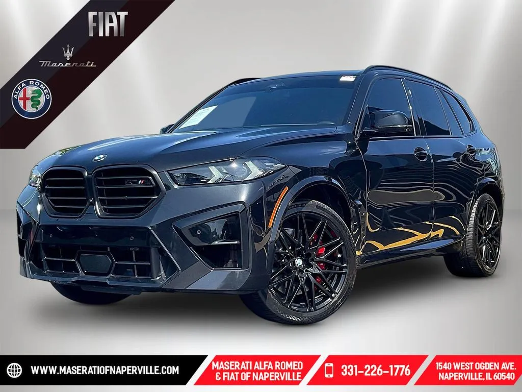Black 2024 BMW X5 M Competition for sale in Naperville, IL