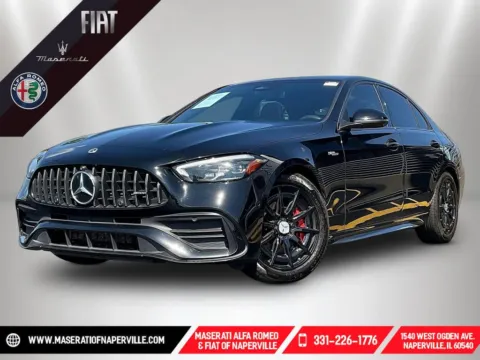 Black 2023 Mercedes-Benz C-Class C 43 AMG for sale in Naperville, IL
