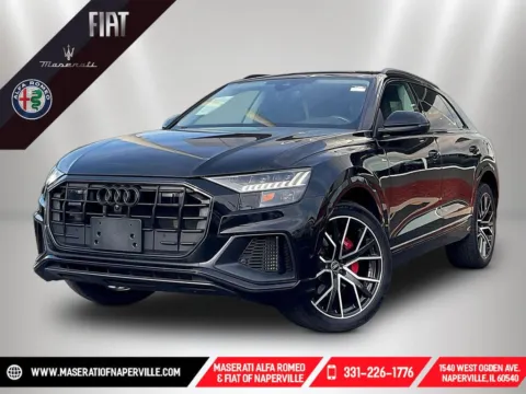 Black 2023 Audi Q8 55 Premium Plus for sale in Naperville, IL