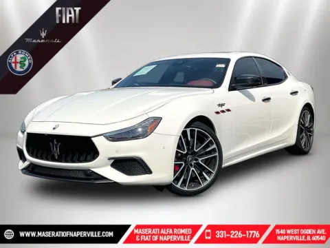 White 2022 Maserati Ghibli Trofeo for sale in Naperville, IL