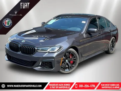 Gray 2023 BMW 5 Series 540i xDrive for sale in Naperville, IL