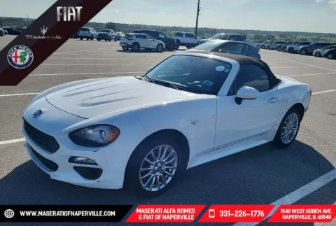 White 2020 Fiat 124 Spider Classica for sale in Naperville, IL