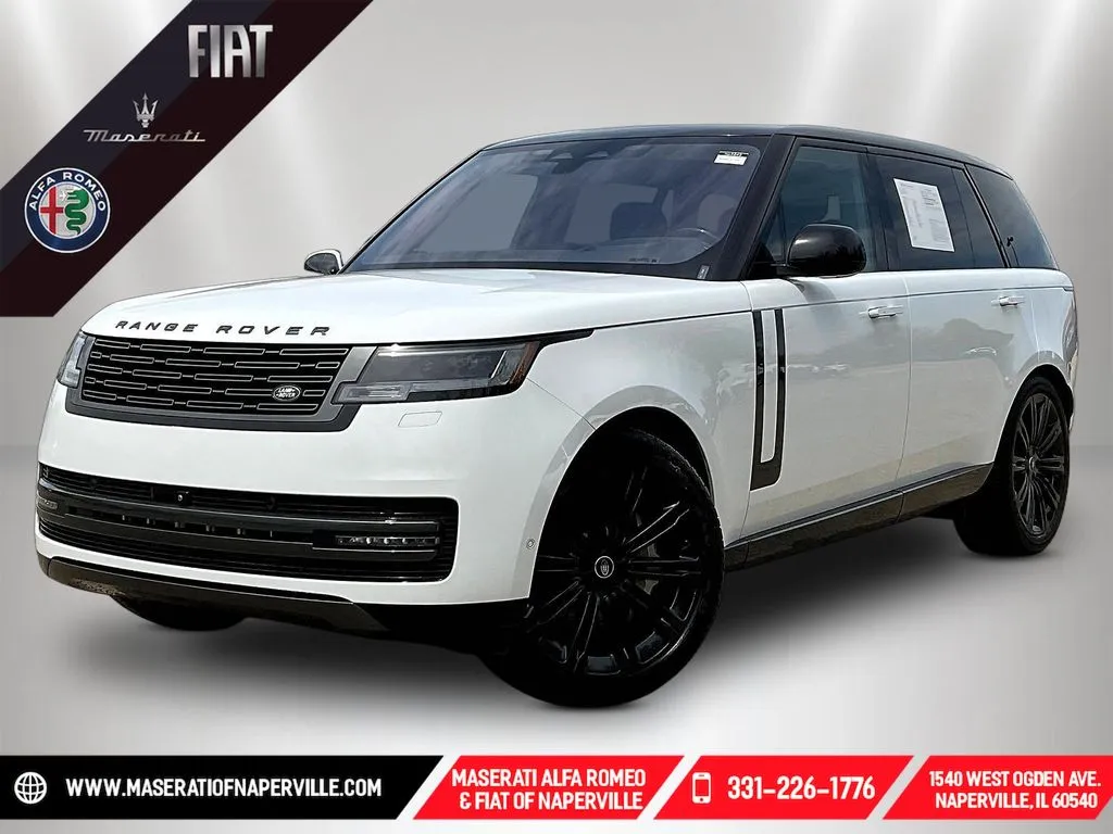 White 2023 Land Rover Range Rover SE for sale in Naperville, IL