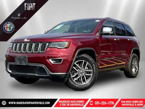 Red 2021 Jeep Grand Cherokee Limited for sale in Naperville, IL