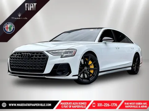 White 2022 Audi S8 4.0T for sale in Naperville, IL