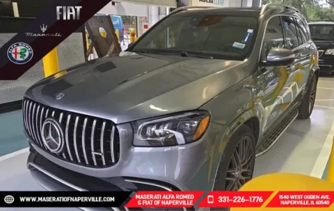 Gray 2021 Mercedes-Benz GLS 63 AMG for sale in Naperville, IL