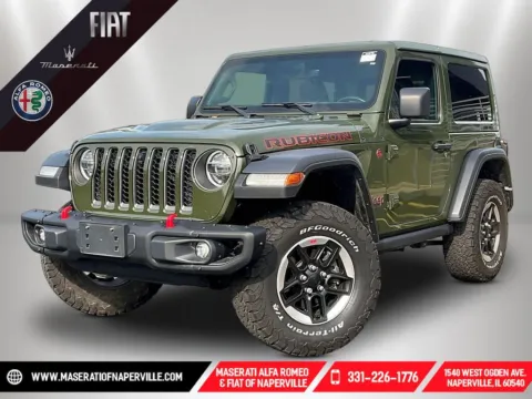 Green 2021 Jeep Wrangler Rubicon for sale in Naperville, IL
