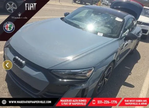 Gray 2024 Audi e-tron GT Premium Plus for sale in Naperville, IL