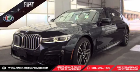 Black 2021 BMW 7 Series 750i xDrive for sale in Naperville, IL