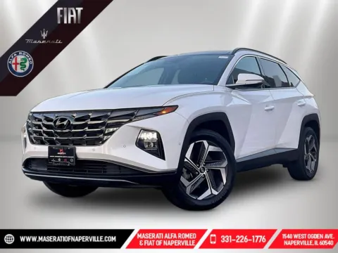 White 2023 Hyundai Tucson Limited for sale in Naperville, IL
