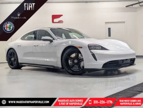 White 2022 Porsche Taycan 4S for sale in Naperville, IL