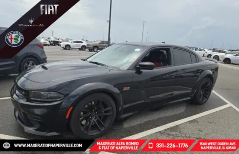 Black 2023 Dodge Charger R/T Scat Pack Widebody for sale in Naperville, IL