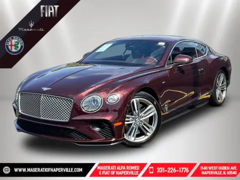 Red 2021 Bentley Continental GT V8 for sale in Naperville, IL