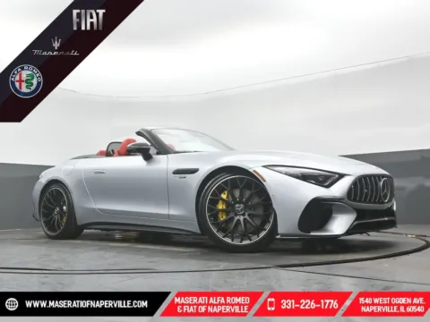 Silver 2022 Mercedes-Benz SL-Class SL 63 AMG for sale in Naperville, IL