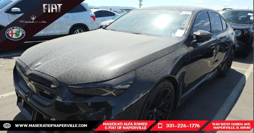 Black 2025 BMW M5 for sale in Naperville, IL