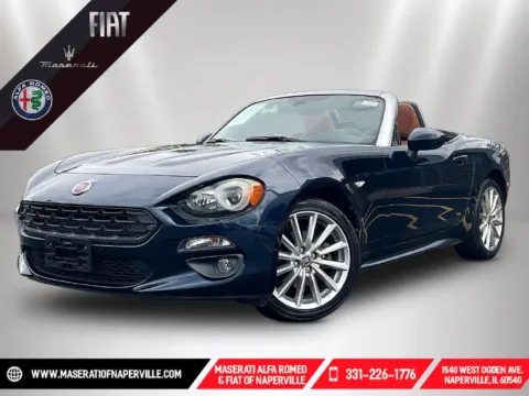 Blue 2018 Fiat 124 Spider Lusso for sale in Naperville, IL