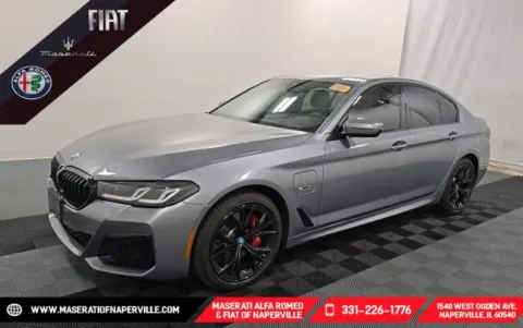 Gray 2023 BMW 5 Series 530e iPerformance for sale in Naperville, IL