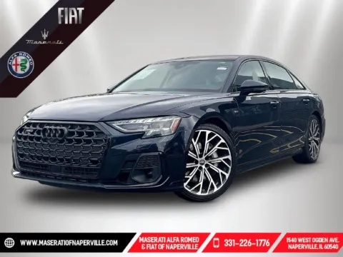 Blue 2023 Audi A8 L 55 for sale in Naperville, IL