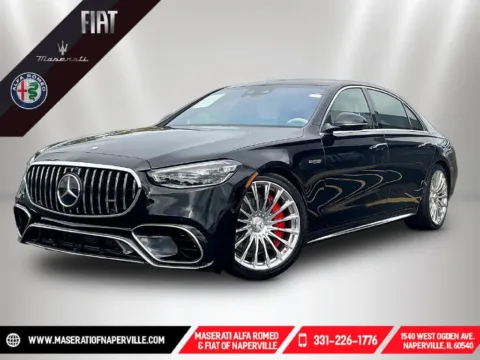 Black 2025 Mercedes-Benz S-Class S 63 E AMG for sale in Naperville, IL