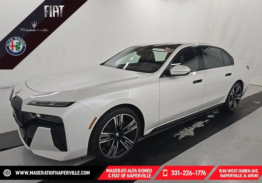 White 2023 BMW 7 Series 760i xDrive for sale in Naperville, IL