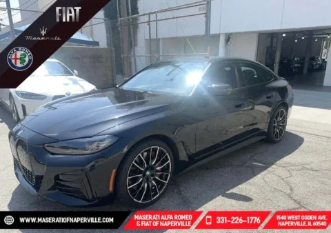 Black 2023 BMW i4 M50 for sale in Naperville, IL