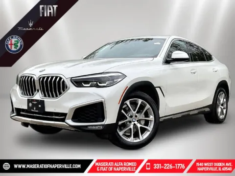 White 2021 BMW X6 xDrive40i for sale in Naperville, IL