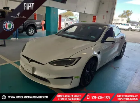 White 2023 Tesla Model S for sale in Naperville, IL