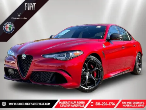 Red 2023 Alfa Romeo Giulia Quadrifoglio for sale in Naperville, IL