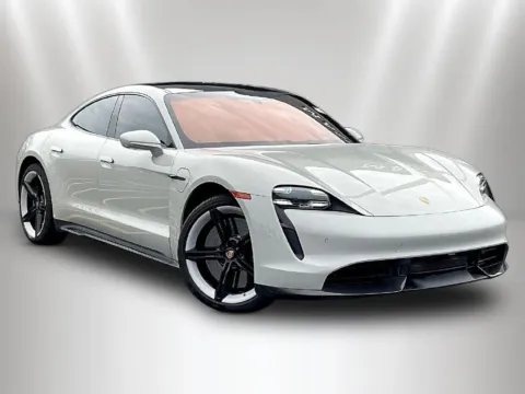 Another view of 2021 Porsche Taycan Turbo S for sale in Naperville, IL at Maserati Alfa Romeo of Naperville