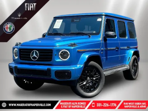 Blue 2025 Mercedes-Benz G-Class G 580 for sale in Naperville, IL