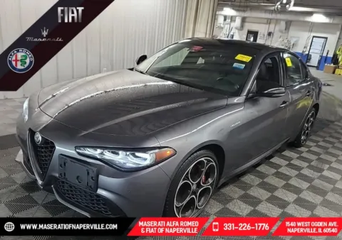 Gray 2024 Alfa Romeo Giulia Veloce for sale in Naperville, IL