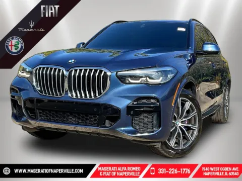 Blue 2024 BMW X5 xDrive40i for sale in Naperville, IL