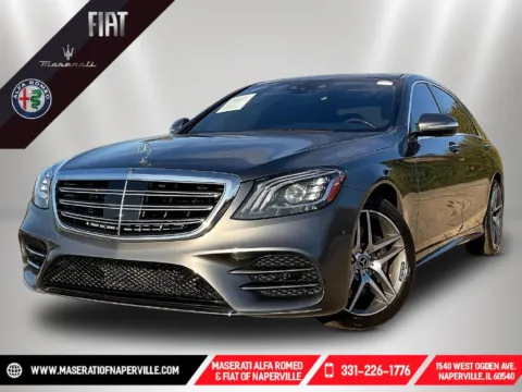 Black 2019 Mercedes-Benz S-Class S 450 for sale in Naperville, IL