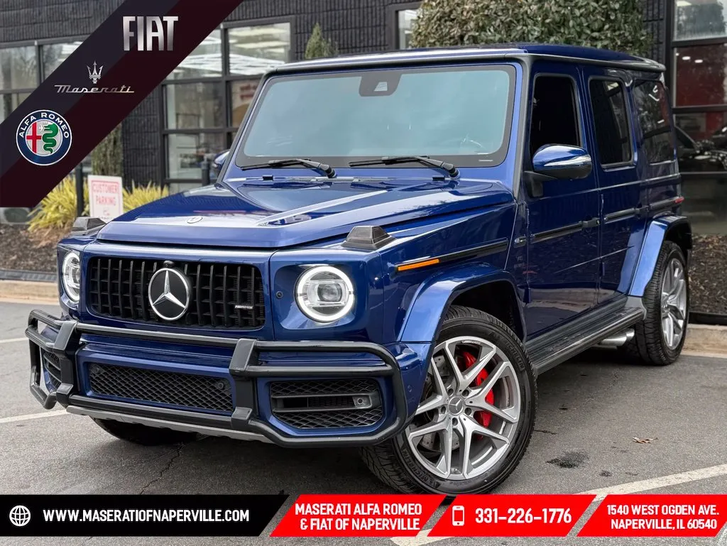 Blue 2023 Mercedes-Benz G-Class G 63 AMG for sale in Naperville, IL