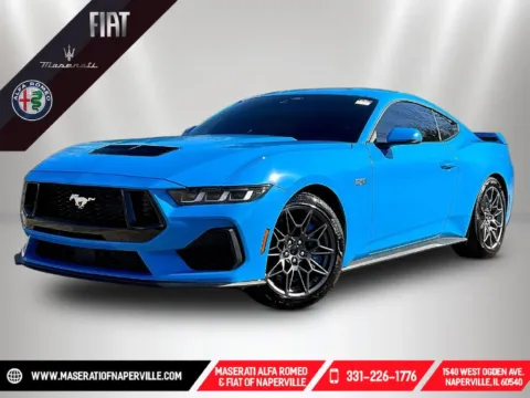 Blue 2024 Ford Mustang GT Premium for sale in Naperville, IL