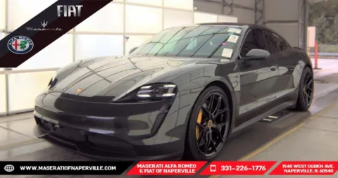 Gray 2021 Porsche Taycan 4S for sale in Naperville, IL